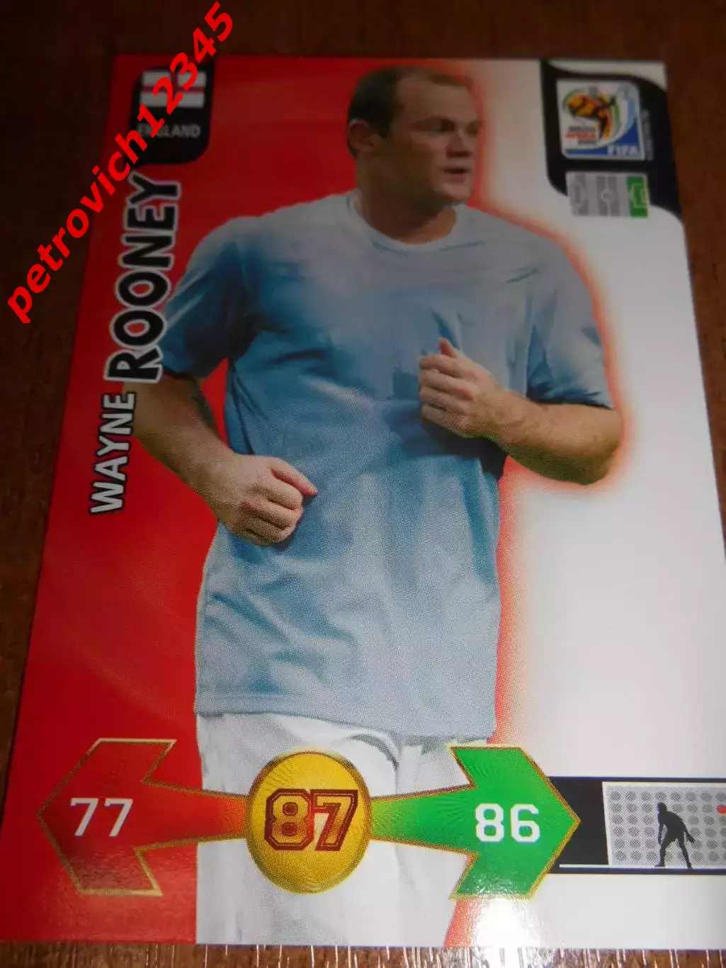 футбол.карточка = Wayne Rooney - England