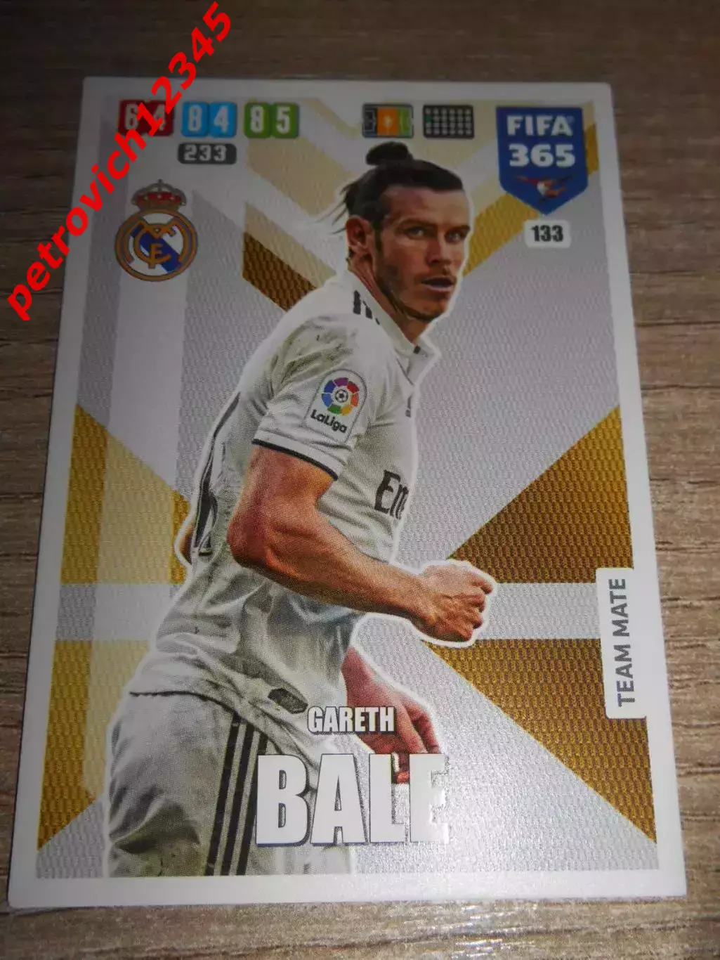 футбол.карточка = 133 - Gareth Bale - Real Madrid CF