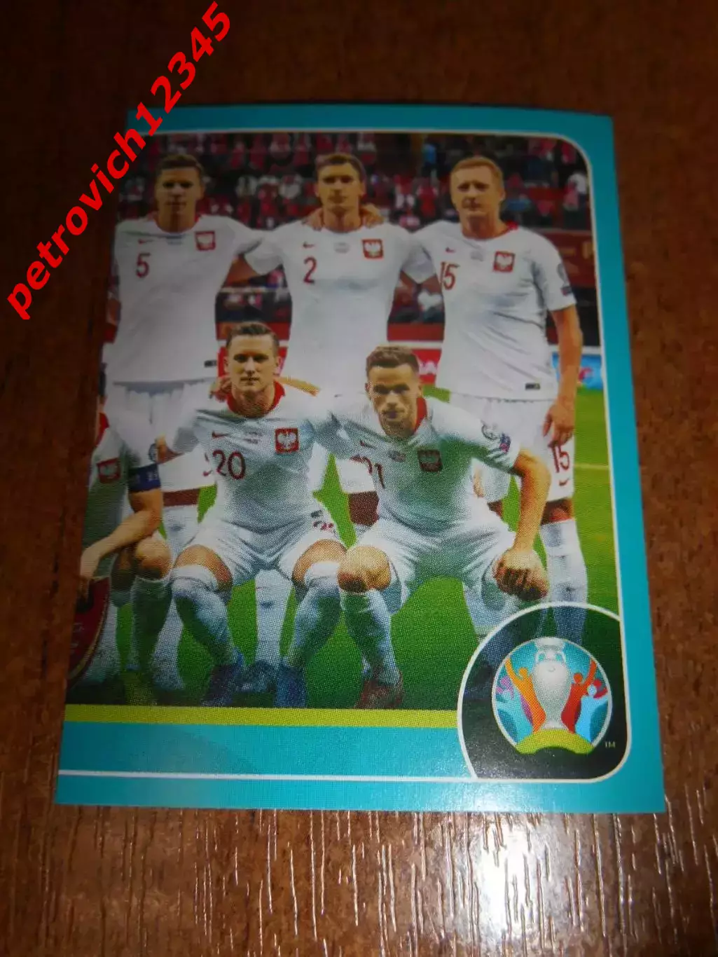 2020 Panini UEFA Euro Preview = POL3 - Poland PUZ