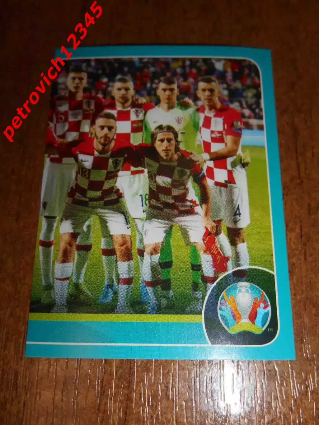 2020 Panini UEFA Euro Preview = CRO3 - Croatia PUZ