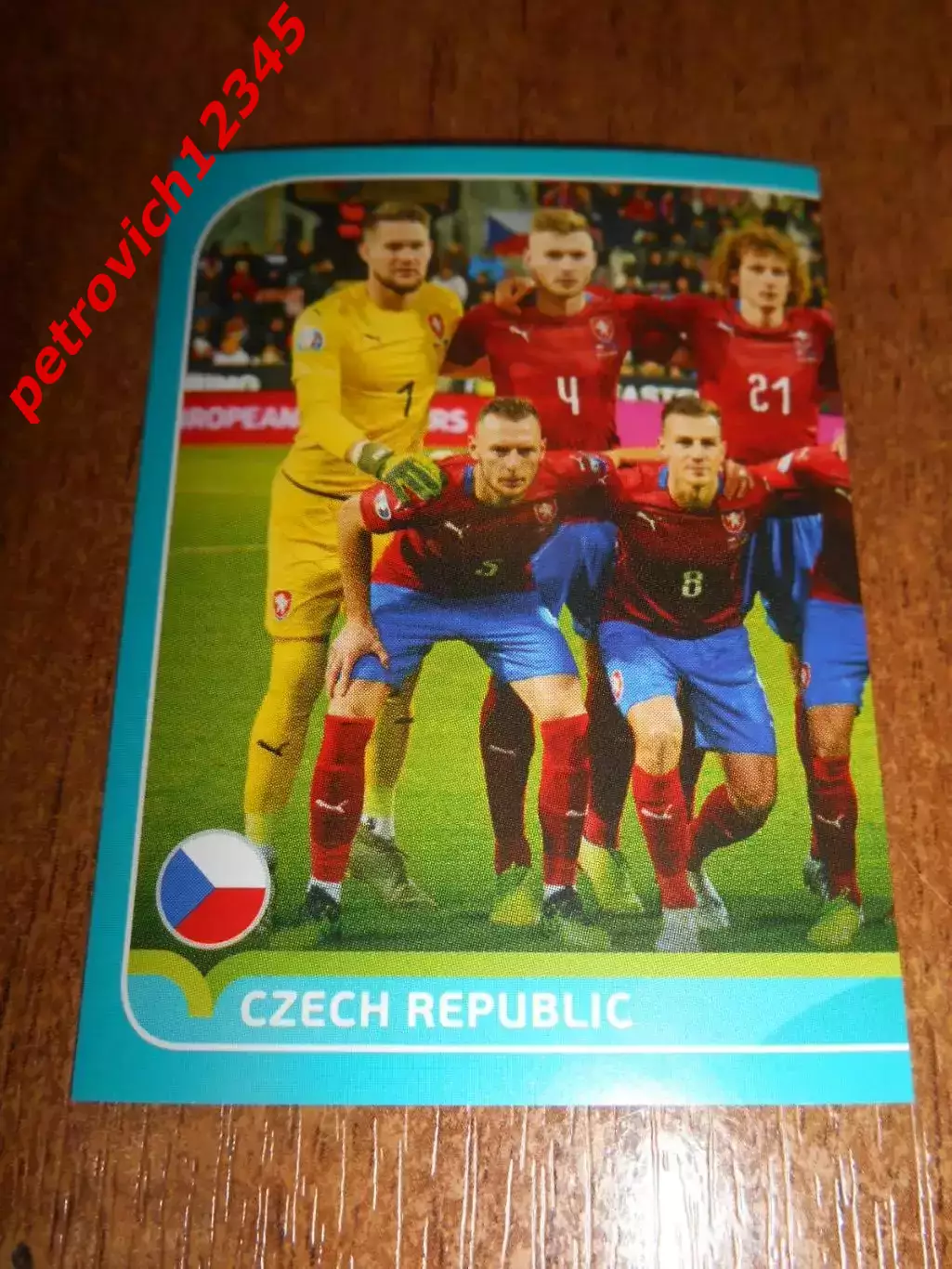 2020 Panini UEFA Euro Preview = CZE2 - Czech Republic PUZ