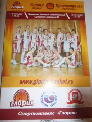 Глория Москва – Красноярочка Красноярск - 11 - 12 апреля 2009г