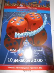 Цска Москва - Динамо Москва - 10 декабря 2005г