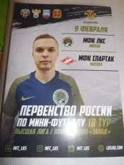 ЛКС Липецк - Спартак Москва - 09 февраля 2019г