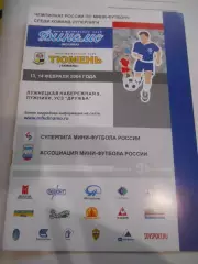 Динамо Москва - МФК Тюмень - 13 -14 февраля 2004г