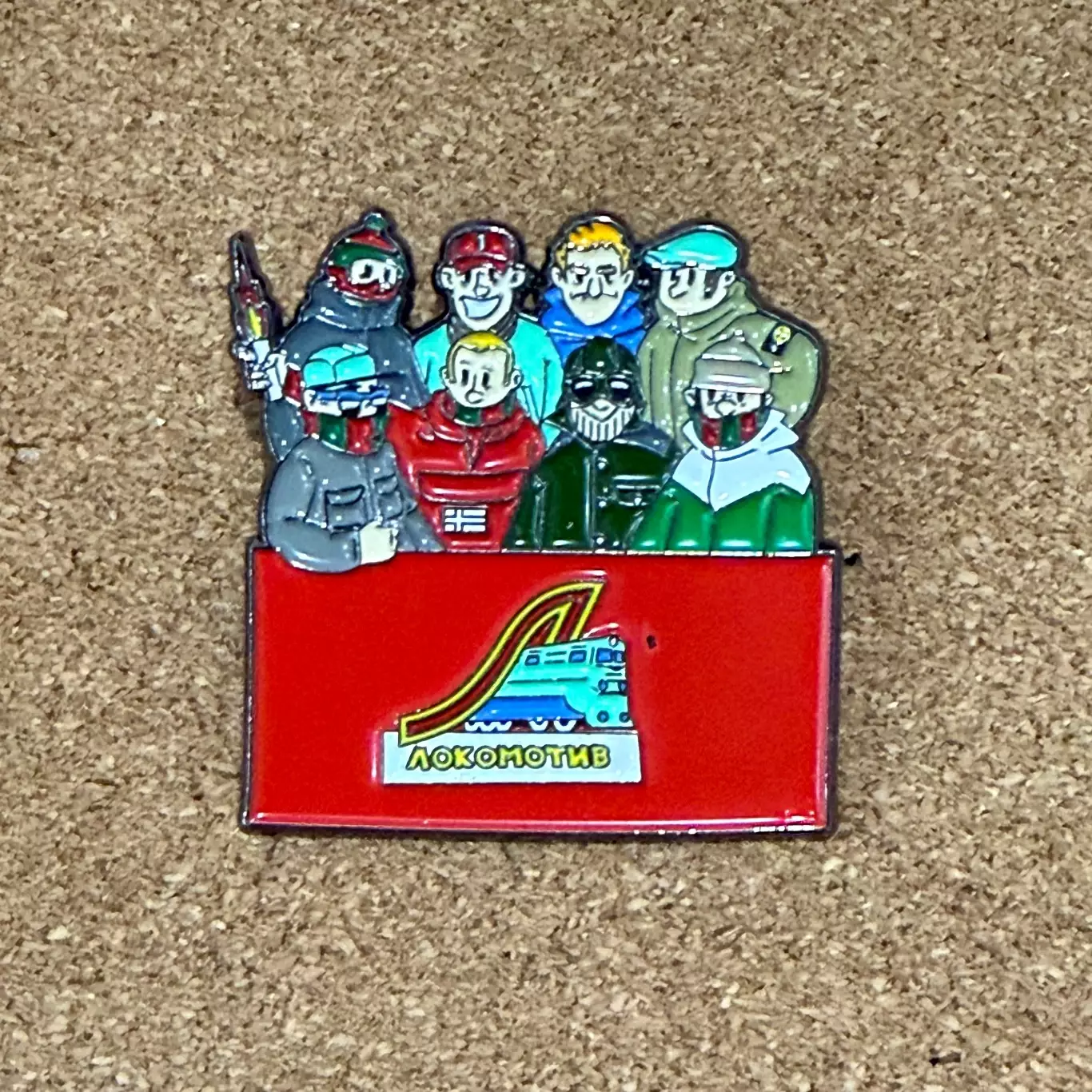 Знак Локомотив Трибуна (Custom Badge)