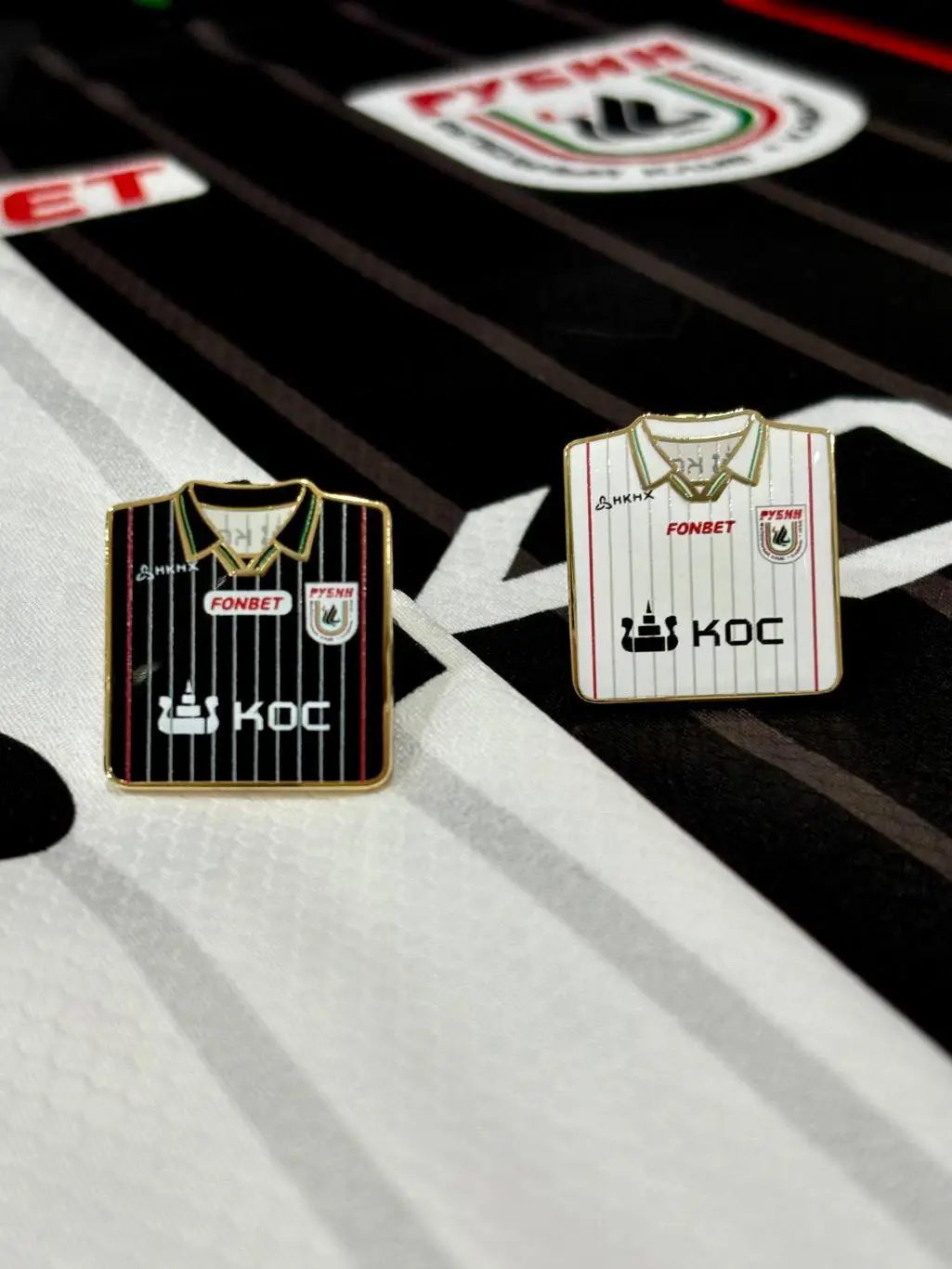 Комплект знаков матчевой игровой формы Рубина (Рубин Казань)