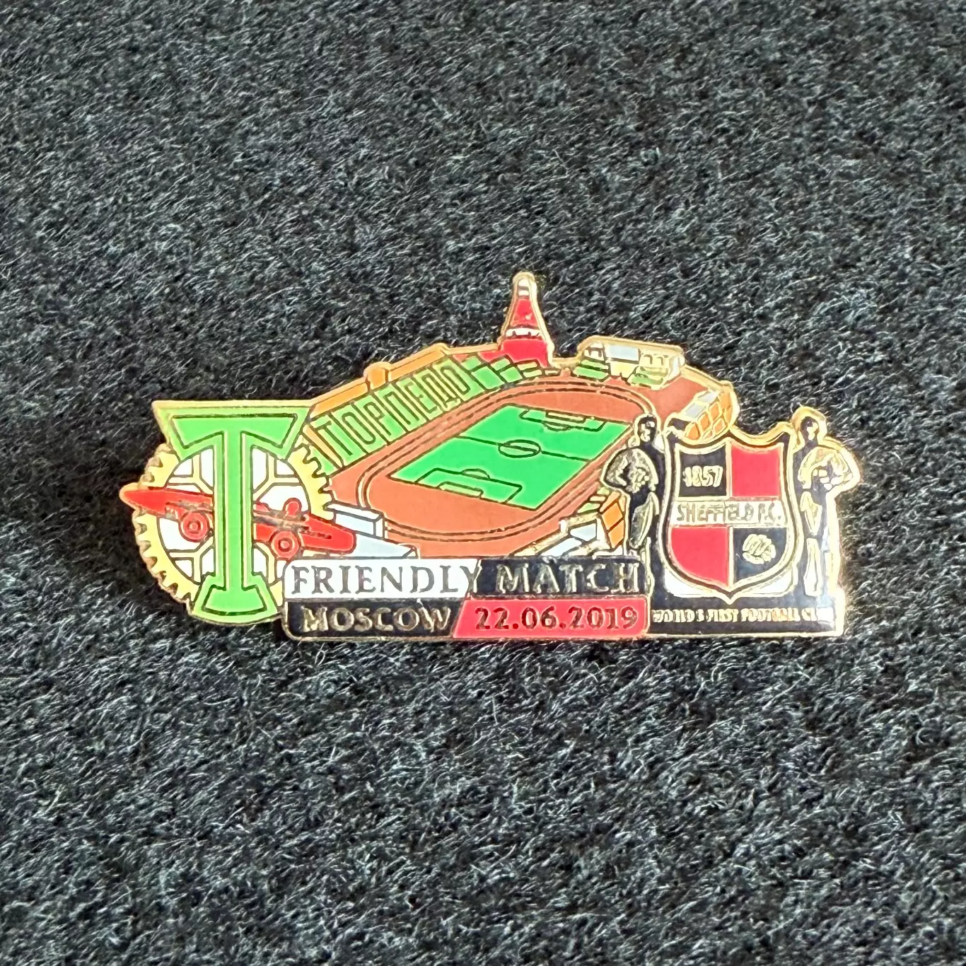 Знак Торпедо Москва (Friendly match)
