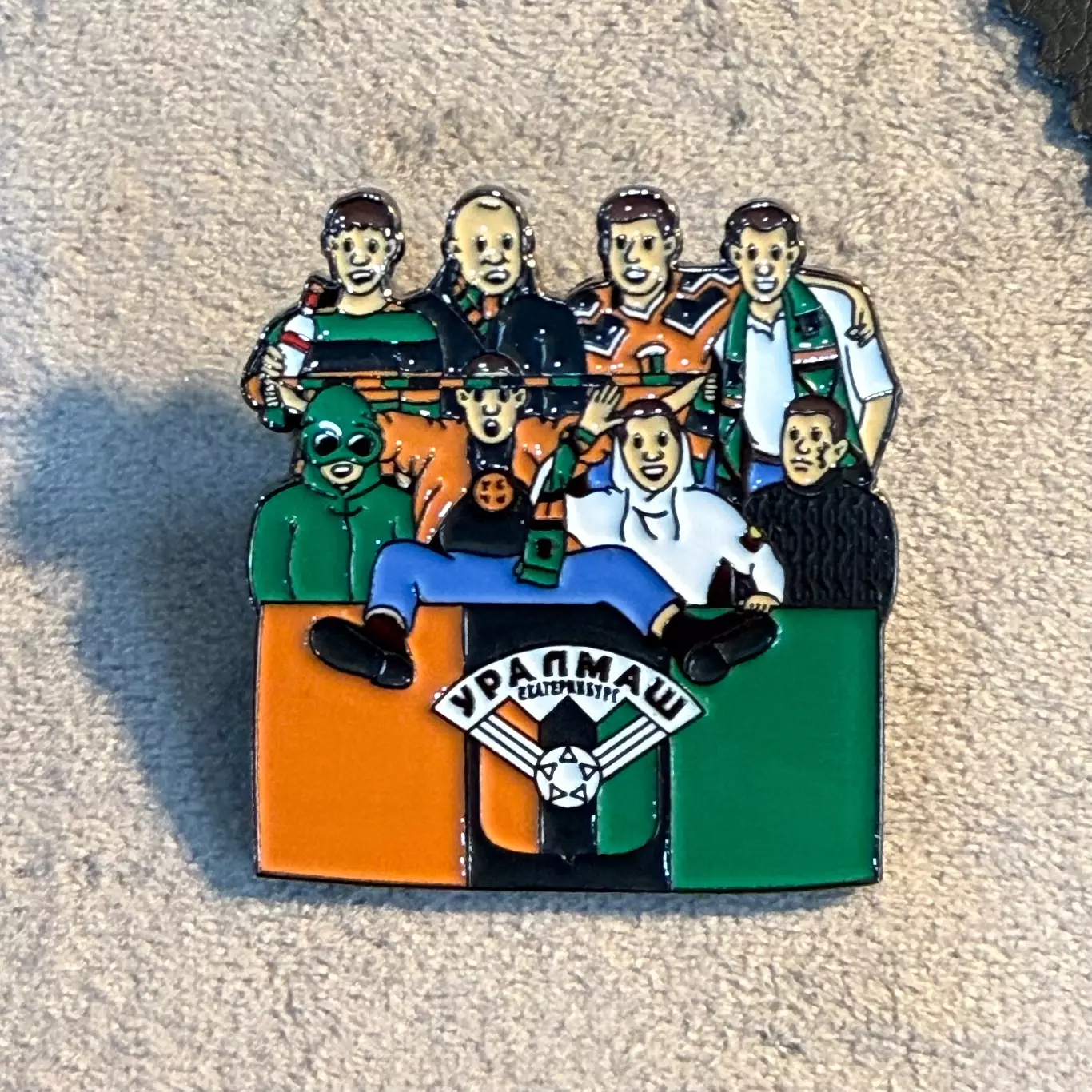 Знак Урал Екатеринбург (Трибуна Custom Badge)