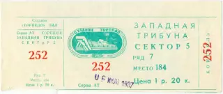 ТОРПЕДО Москва – ДИНАМО Минск 06.06.1987.