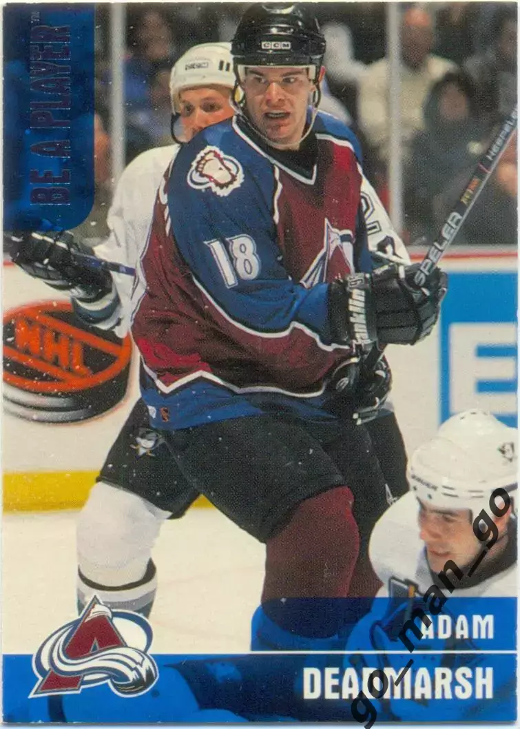 Adam Deadmarsh (Colorado Avalanche). ITG Be A Player NHL 1999-2000, № 169.