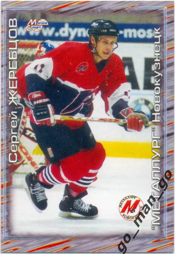 Сергей Жеребцов Металлург Новокузнецк. Мировой спорт Российский хоккей 2000-2001