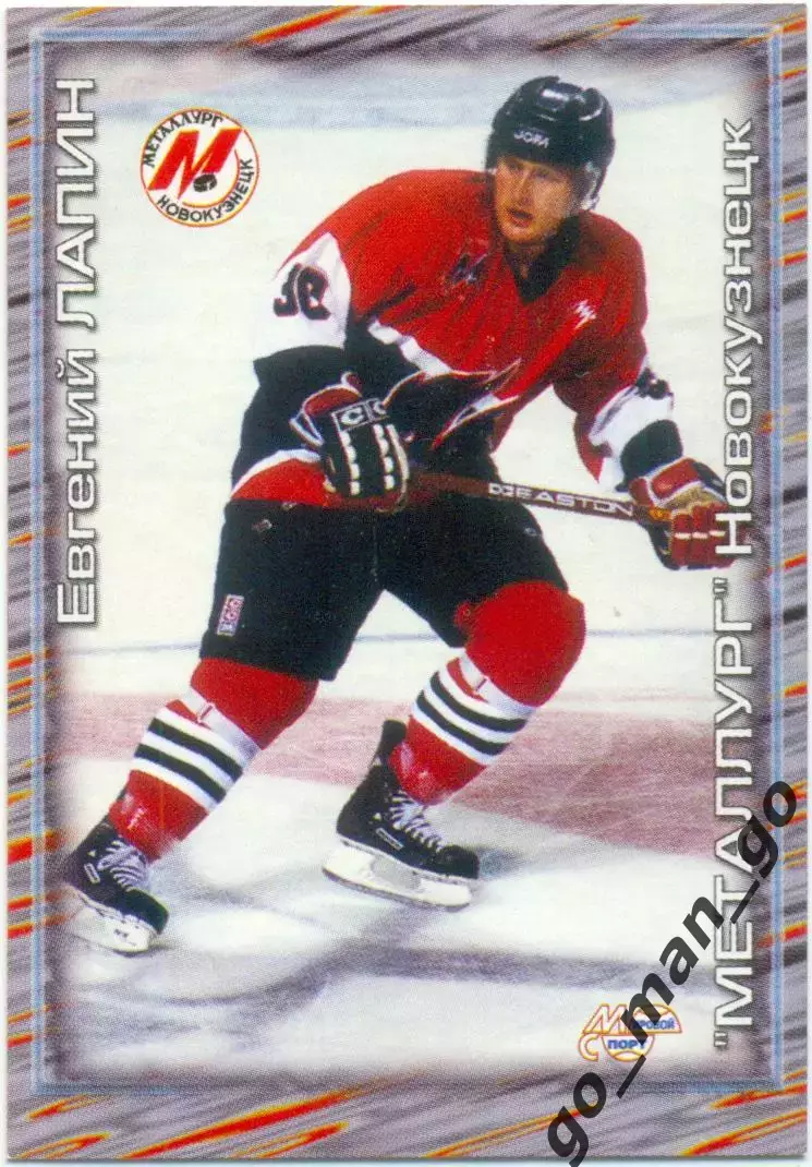 Евгений Лапин (Металлург Новокузнецк). Мировой спорт Российский хоккей 2000-2001