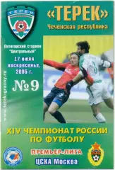 ТЕРЕК Грозный – ЦСКА Москва 17.07.2005.