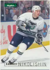 Andrei Nikolishin Андрей Николишин Hartford Whalers. SkyBox Impact 1995-1996, 74