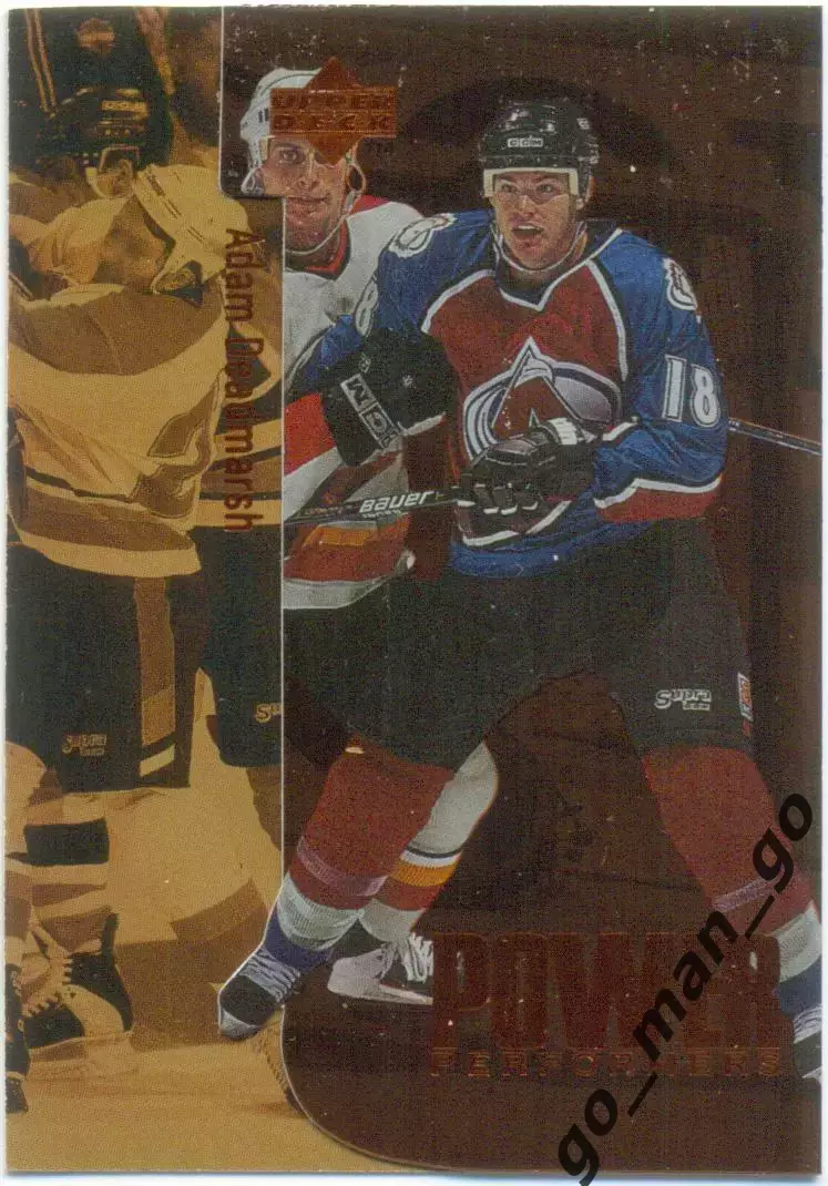 Adam Deadmarsh Colorado Avalanche Upper Deck Power Performers NHL 1996-1997 №P23