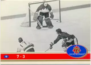 7-3 Game 1 Statistics. Future Trends Canada '72 1991-1992, №16.