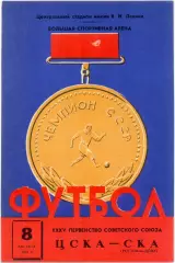 ЦСКА Москва – СКА Ростов-на-Дону 08.08.1973.