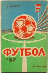 РОСТОВ-НА-ДОНУ 1987 (второй круг).