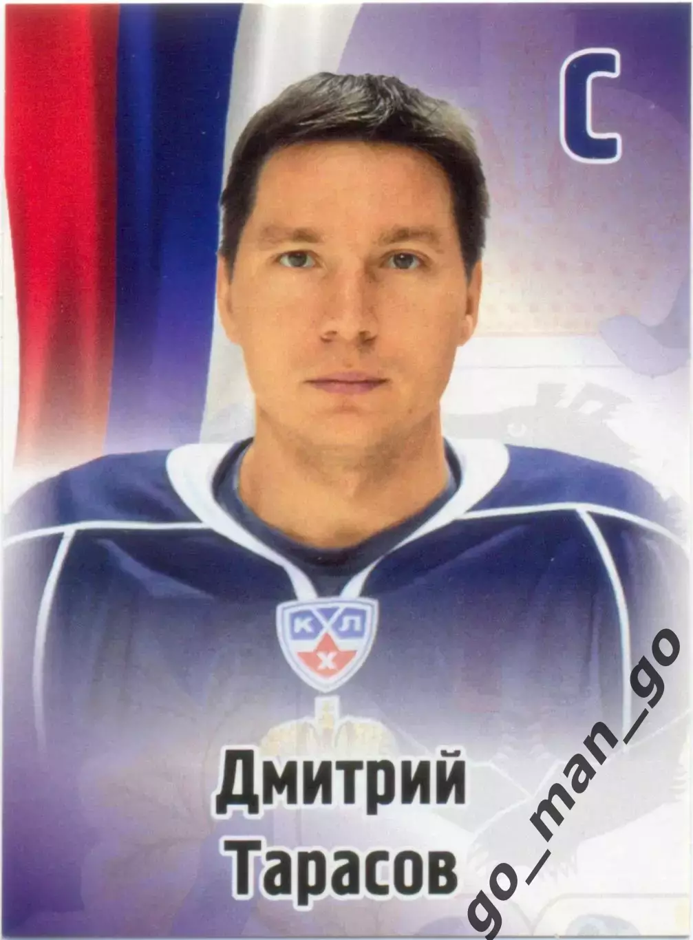 Дмитрий Тарасов (Амур Хабаровск). SeReal КХЛ 2012-2013, №488.