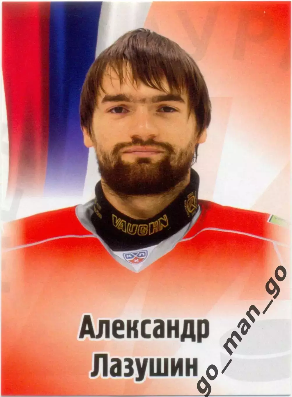 Александр Лазушин (Металлург Новокузнецк). SeReal КХЛ 2012-2013, №541.