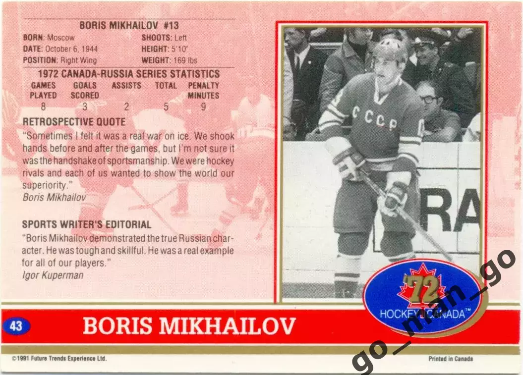 Boris Mikhailov / Борис Михайлов (USSR). Future Trends Canada '72 1991-1992, №43 1