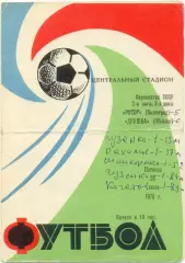РОТОР Волгоград – ДРУЖБА Майкоп 28.07.1978.