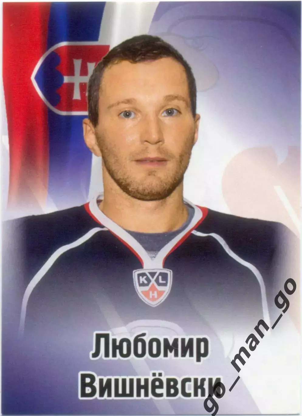 Любомир Вишневски (Слован Братислава). SeReal КХЛ 2012-2013, №127.