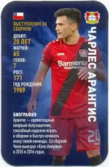 Чарлес Арангис (Байер Леверкузен). Top Trumps. Звёзды мирового футбола 2018.