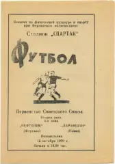 НЕФТЯНИК Фергана – ЗАРАФШАН Навои 15.10.1979.