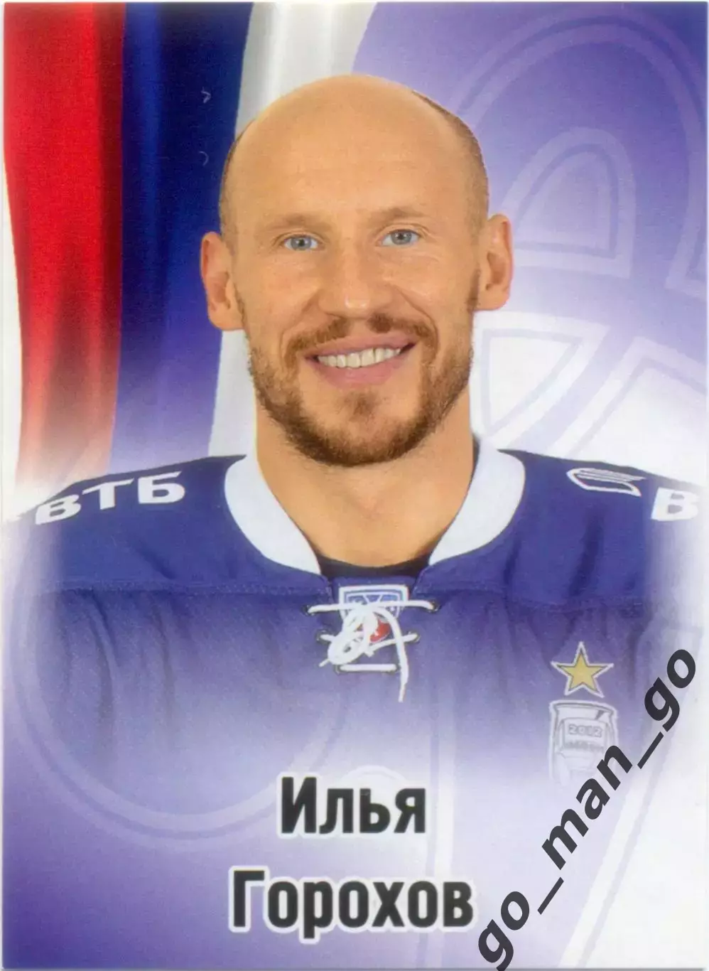 Илья Горохов (Динамо Москва). SeReal КХЛ 2012-2013, №35.