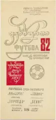 ТОРПЕДО Кутаиси – ЗЕНИТ Ленинград / Санкт-Петербург 23.10.1982.