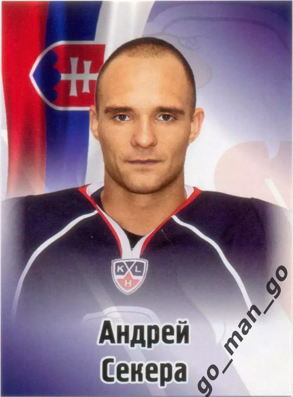 Андрей Секера (Слован Братислава). SeReal КХЛ 2012-2013, №128.