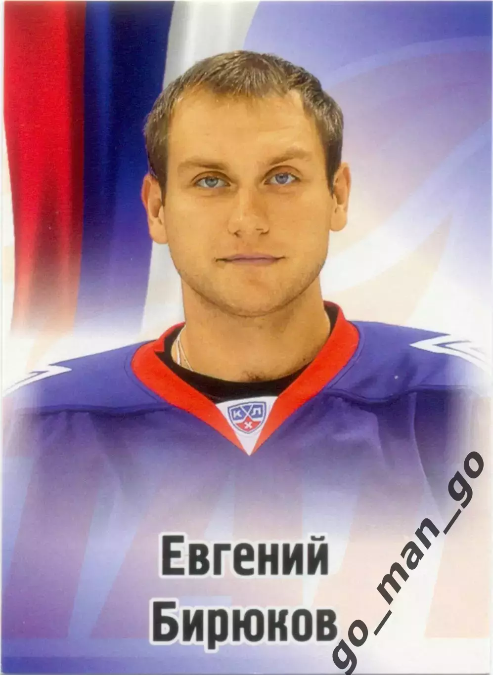 Евгений Бирюков (Металлург Магнитогорск). SeReal КХЛ 2012-2013, №383.