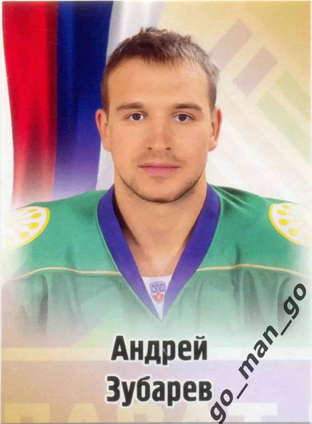 Андрей Зубарев (Салават Юлаев Уфа). SeReal КХЛ 2012-2013, №566.