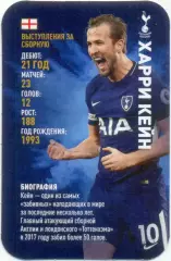 Харри Кейн (Тоттенхэм Хотспур Лондон). Top Trumps. Звезды мирового футбола 2018.