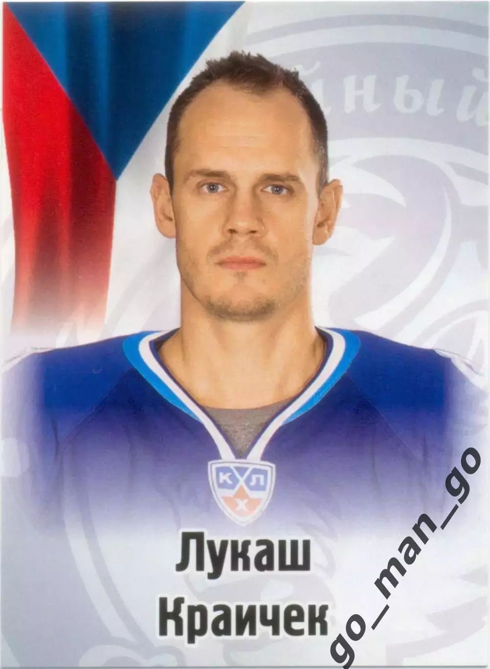 Лукаш Краичек (Динамо Минск). SeReal КХЛ 2012-2013, №197.