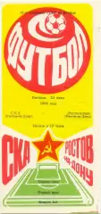 СКА Ростов-на-Дону – РОСТСЕЛЬМАШ Ростов-на-Дону 24.06.1988.