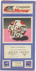 ДНЕПР Днепропетровск – ЦСКА Москва 24.07.1984.