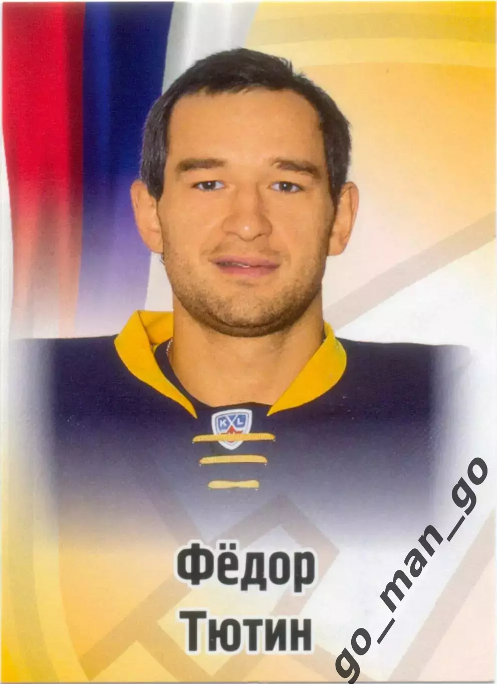 Федор Тютин (Атлант Московская область / Мытищи). SeReal КХЛ 2012-2013, №177.