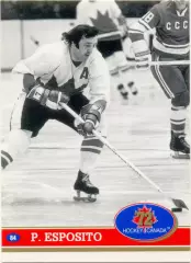 Phil Esposito (Canada). Future Trends Canada '72 1991-1992, №84.