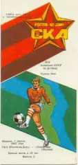 СКА Ростов-на-Дону – ЛОКОМОТИВ Москва 07.04.1987.