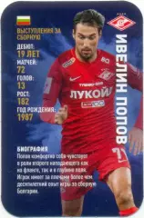 Ивелин Попов (Спартак Москва). Top Trumps. Звезды мирового футбола 2018.