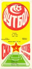 СКА Ростов-на-Дону – ДИНАМО Батуми 18.10.1988.