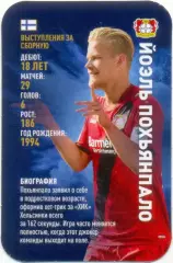 Йоэль Похьянпало (Байер Леверкузен Германия). Top Trumps Звезды мирового футбола