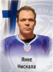 Янне Нискала (Динамо Минск). SeReal КХЛ 2012-2013, №199.