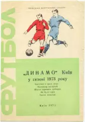 ДИНАМО Киев 1973.