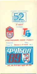 ТЕКСТИЛЬЩИК Камышин – МЦОП ТЕРМИСТ Баку 20.04.1989.