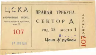 ЦСКА Москва – САЛАВАТ ЮЛАЕВ Уфа 27.01.1998.