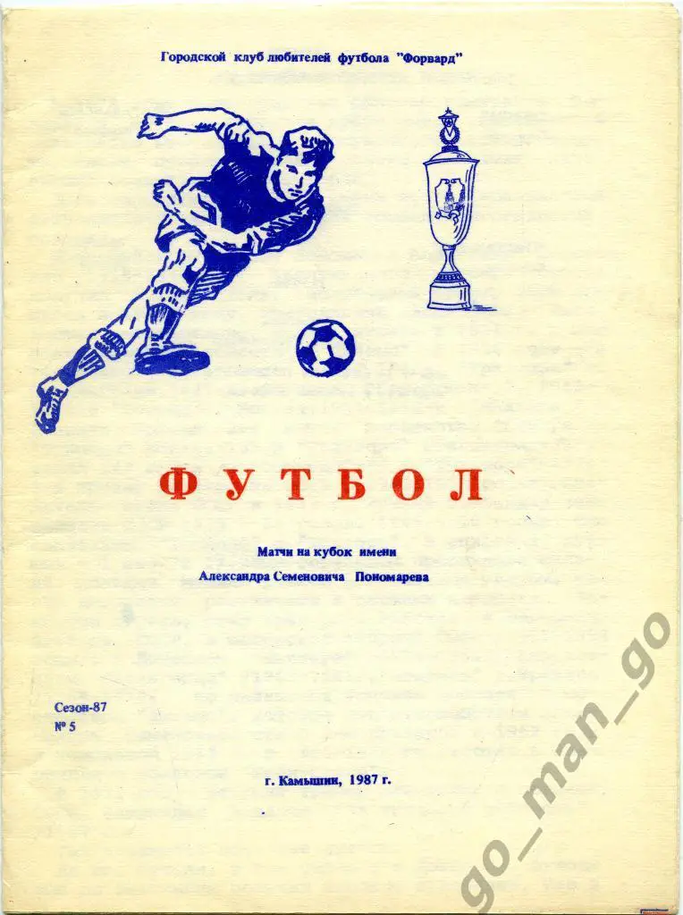 ЗВЕЗДА Городище АВАНГАРД Камышин ТЕКСТИЛЬЩИК Камышин ШАХТЕР Донецк 08-09.08.1987